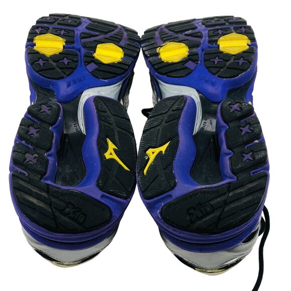 Mizuno Wave Inspire 8 Womens Running Shoes Sz 9.5 Gray Purple Style 8KN-24312 - Picture 8 of 12